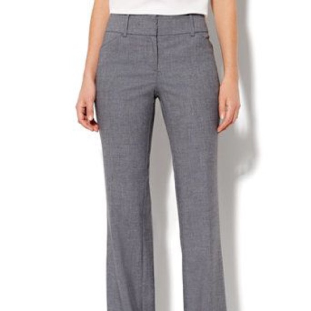 Grey dress slacks