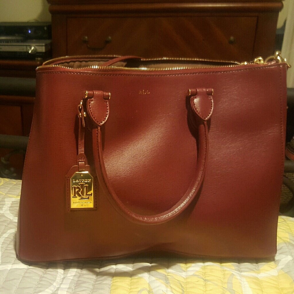 Beautiful Large Ralph Lauren Handbag