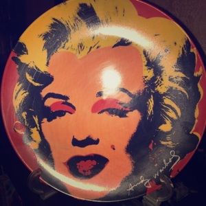 Marilyn Monroe collection plate