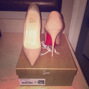 Authentic Christian Louboutin So Kate Pumps