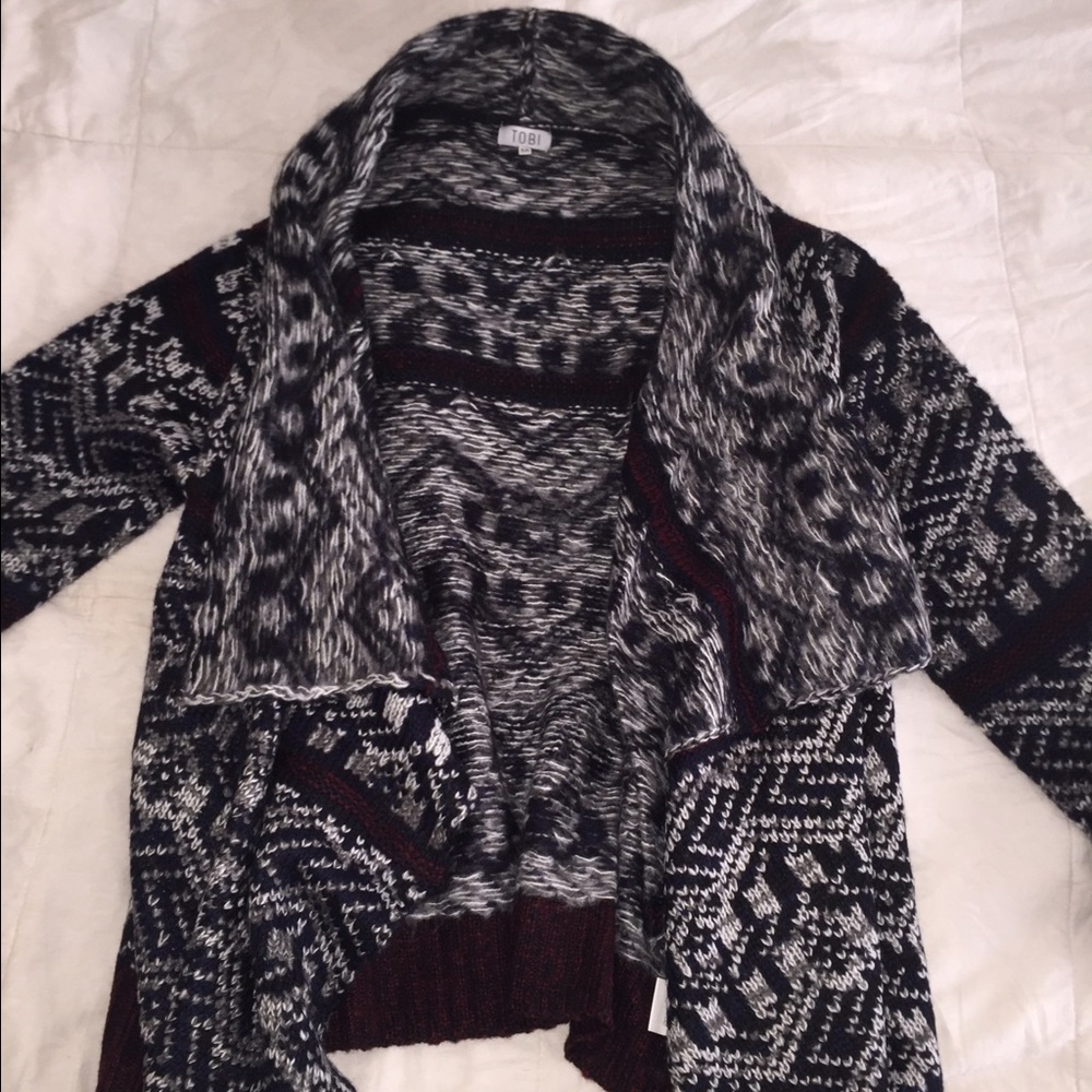 Tobi knit cardigan