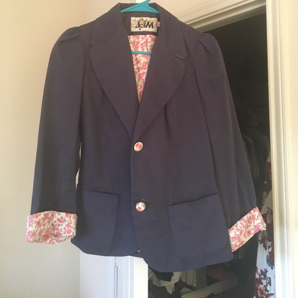 Navy blazer
