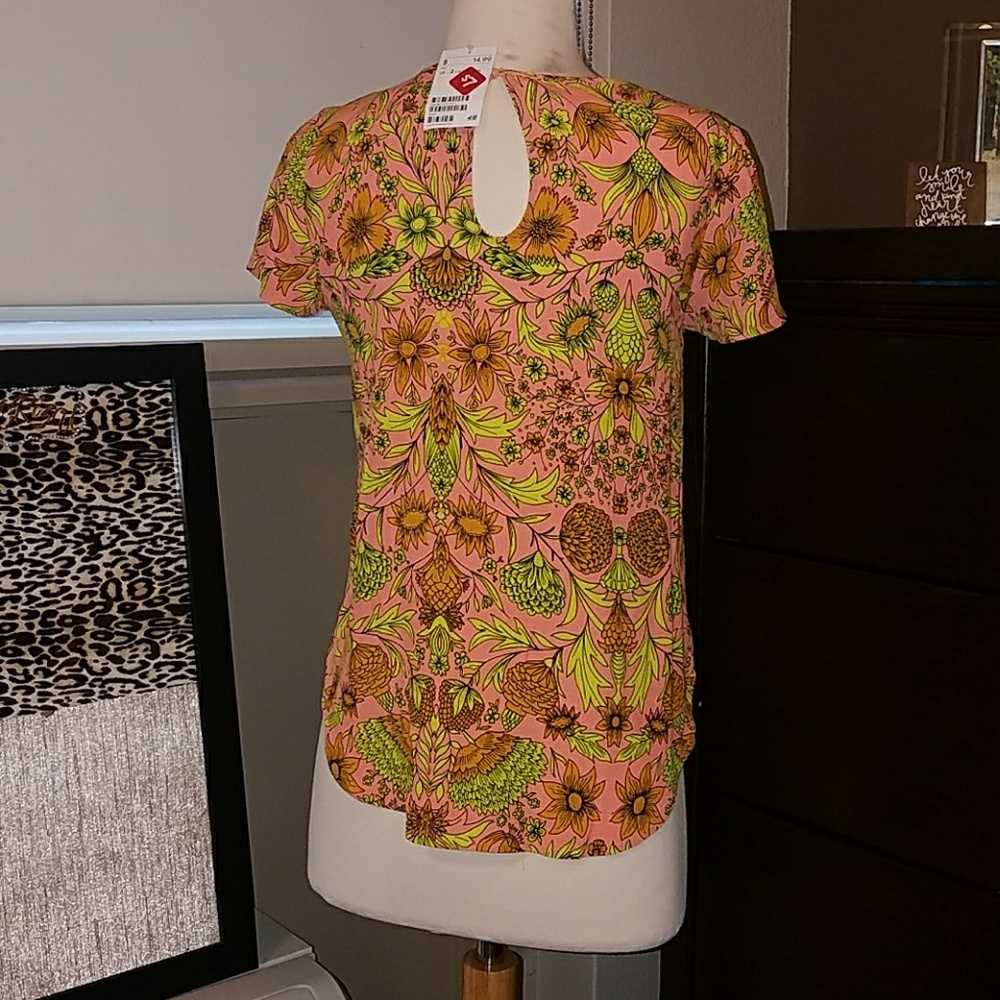H&M PRINT TOP