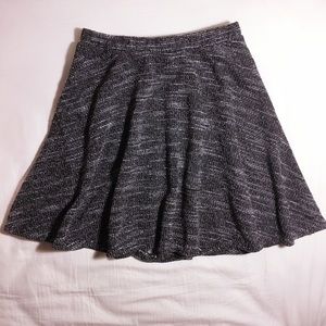 Knitted mini skirt
