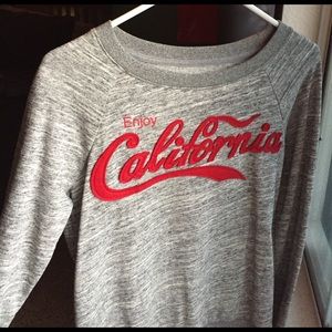Enjoy California Coca-Cola Sweater.