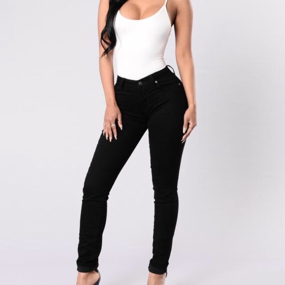 Full length black pants!