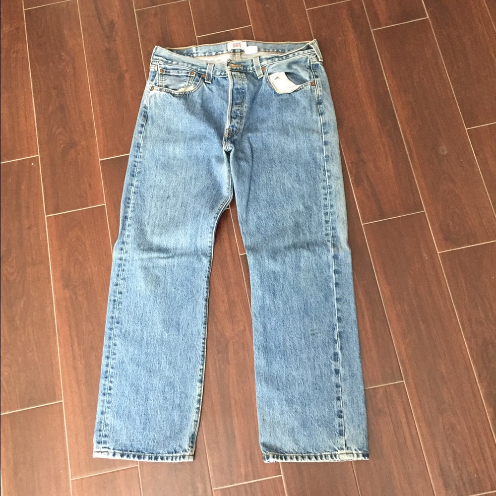 Levi's 501 men's straight jeans size 36/29