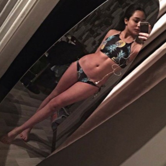 Pineapple Halter top bikini trendy - Picture 3 of 3