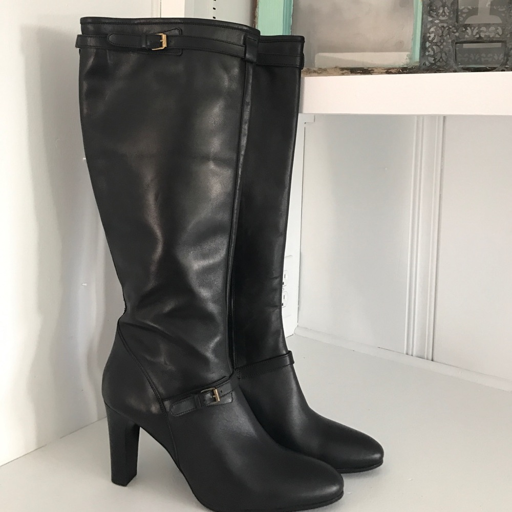 J Crew Leather Boots Sz10 NWOT
