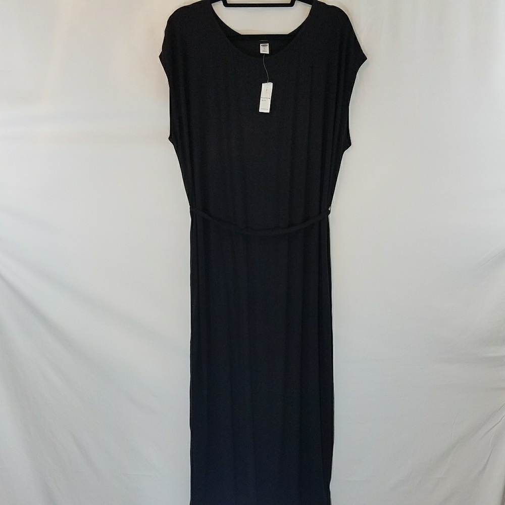 NWT Maxi Dress Old Navy Long Black