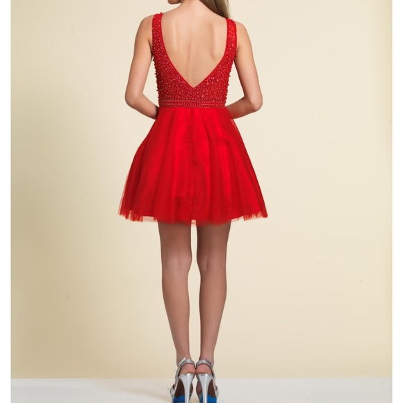 Red Formal Dress - Picture 2 of 3