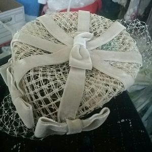 Vintage Velvet Veil Hat