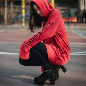 Juicy Couture red hoodie
