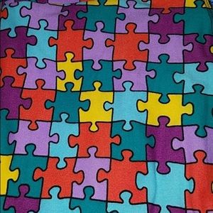 LuLaRoe Puzzle Piece Leggings