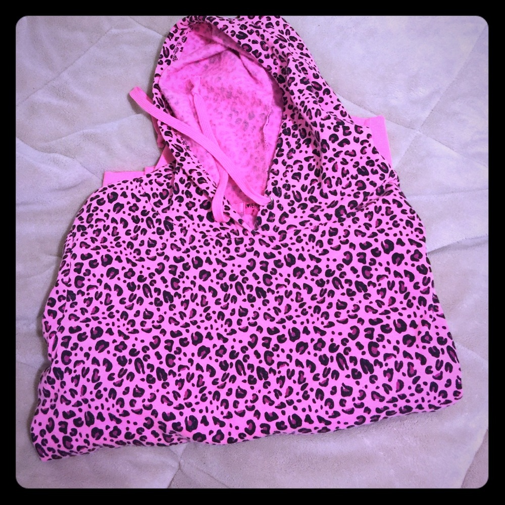 💕Cute Pink Cheetah Hoodie💕