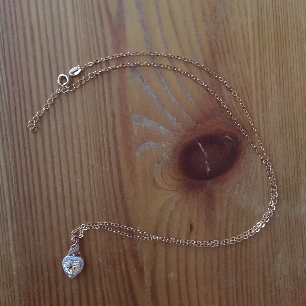 🔥FLASH SALE🔥Champagne Diamond Rose Gold Necklace