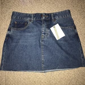 ASOS denim skirt