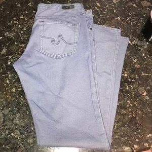 AG skinny leggings- light blue