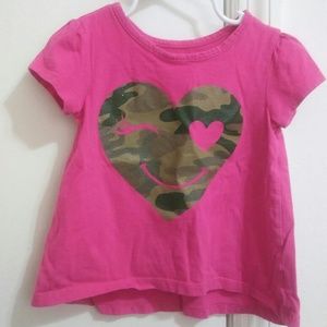 Camo toddler girls outfit