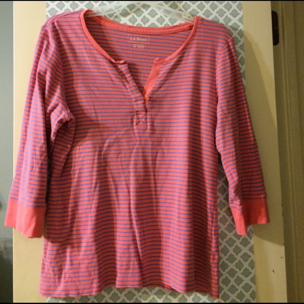 LL Bean cotton shirt