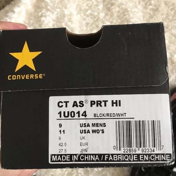 New W/ Box Batman Converse All Star High Tops - Picture 4 of 5