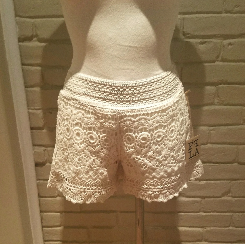PPLA Crochet Shorts