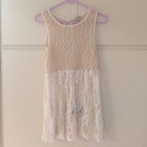 Lace dress / overwear / Nordstrom