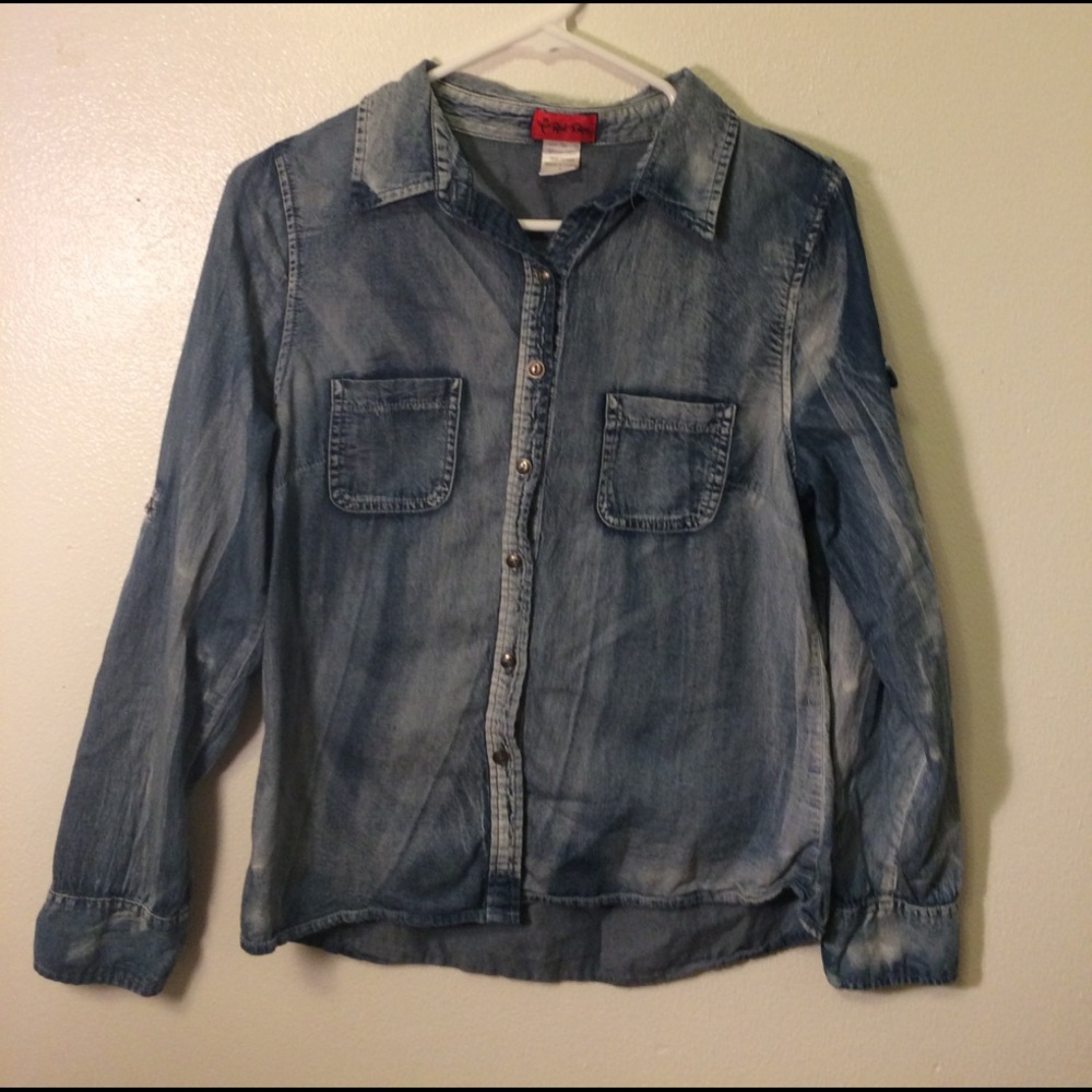 Demin Buttondown