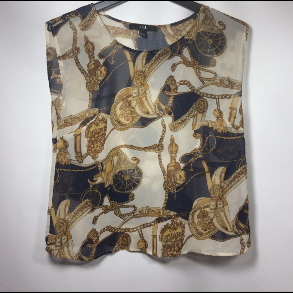 Women's size large blouse forever 21