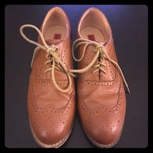 ASOS - London Rebel Oxfords Tan, size 9
