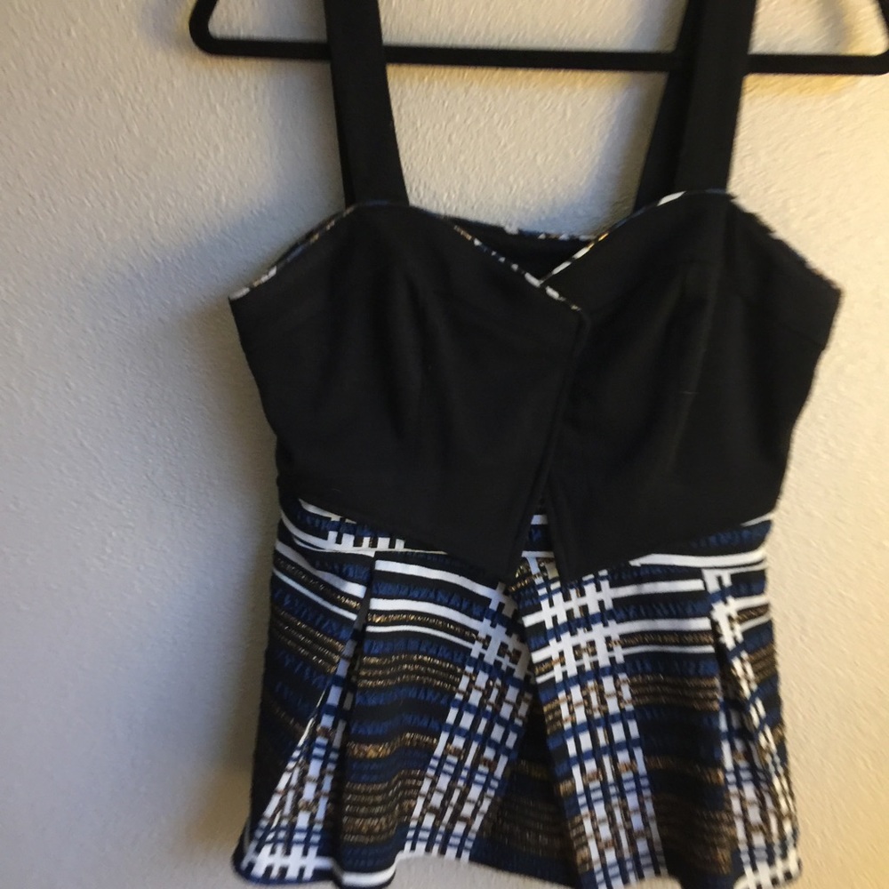 Anthropologie - Deletta Nathalie Peplum Top