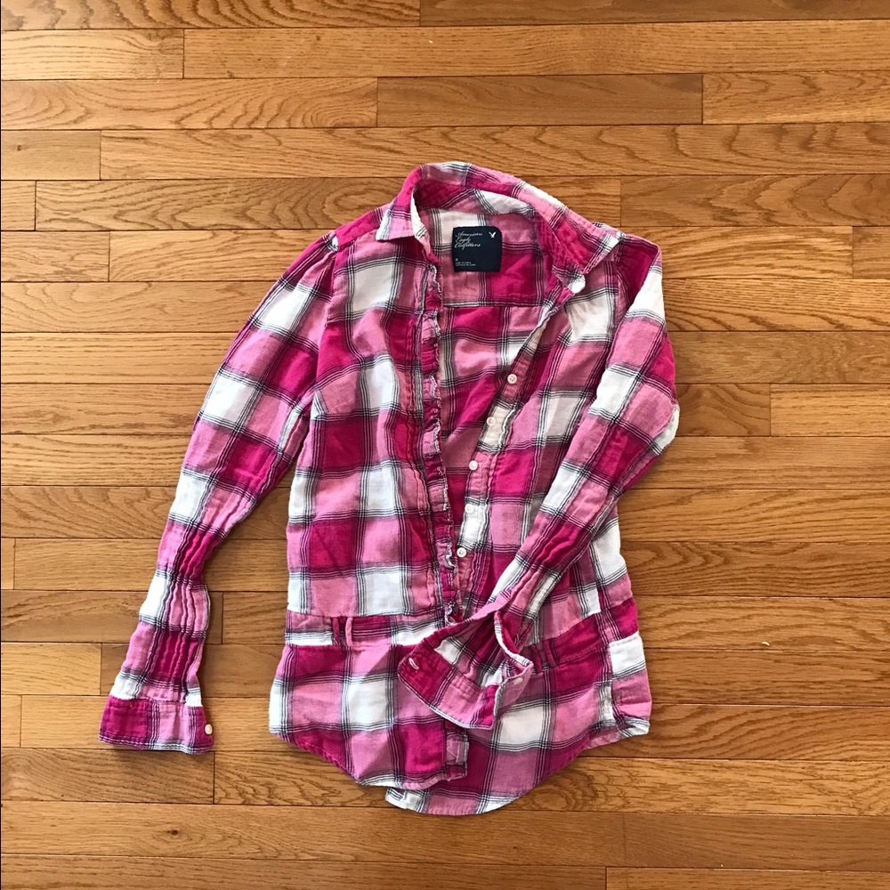 American Eagle, Plaid lightweight top