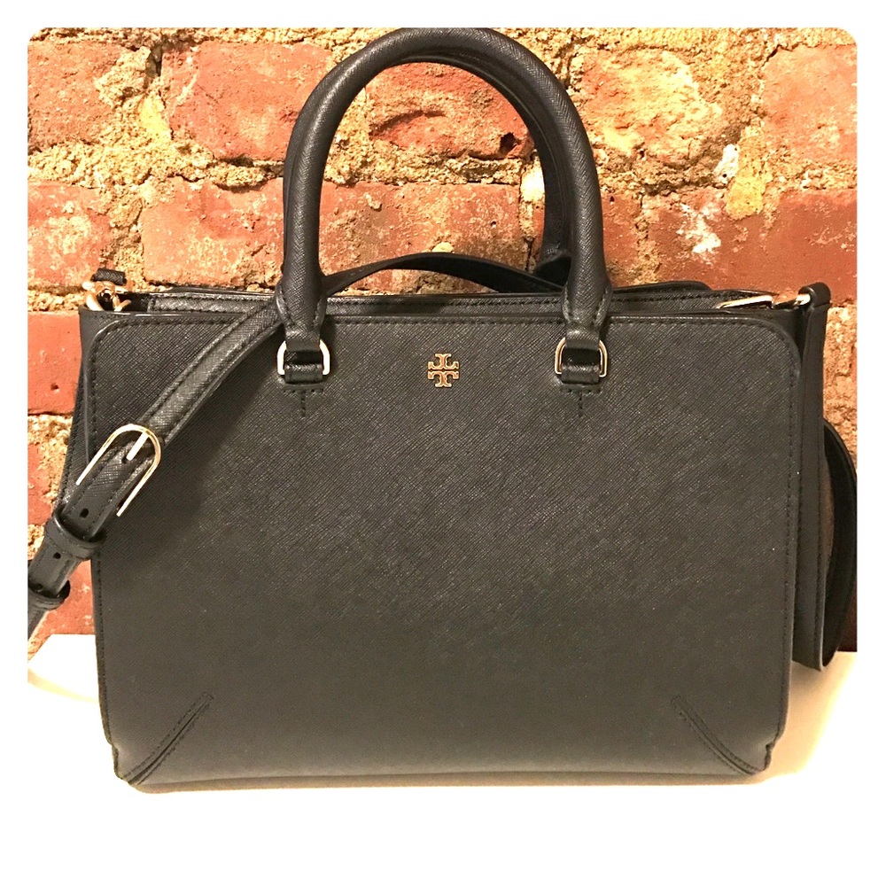 Tory Burch Robinson Small Zip Tote