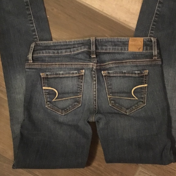 American Eagle Skinny Stretch Jeans, sz0 - Picture 3 of 3
