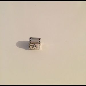 Treasure box silver pandora charm