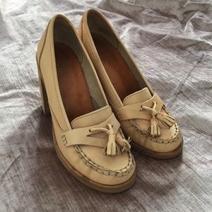 Swedish Hasbeens Tassel Sky High Pump