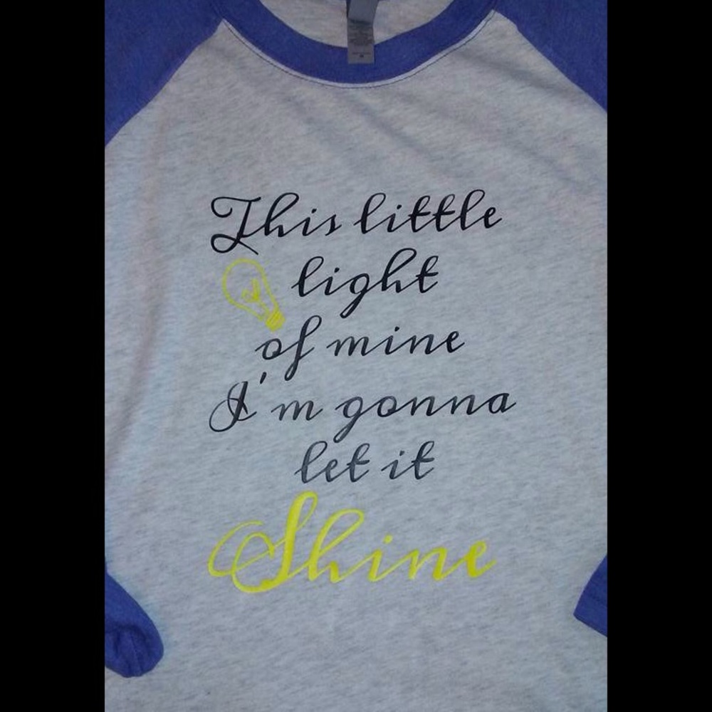 Light of mine raglan