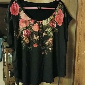 Torrid flower top 1X