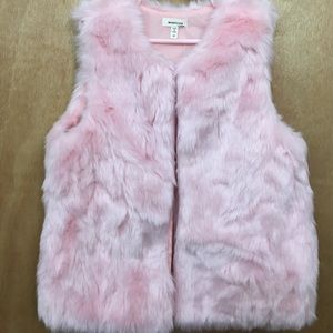 Girls Chic Pink Vest Size Medium