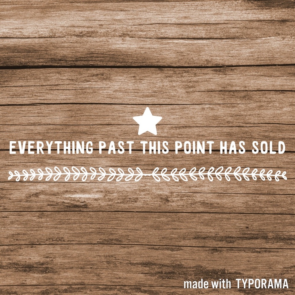 Sold Items ❤️❤️