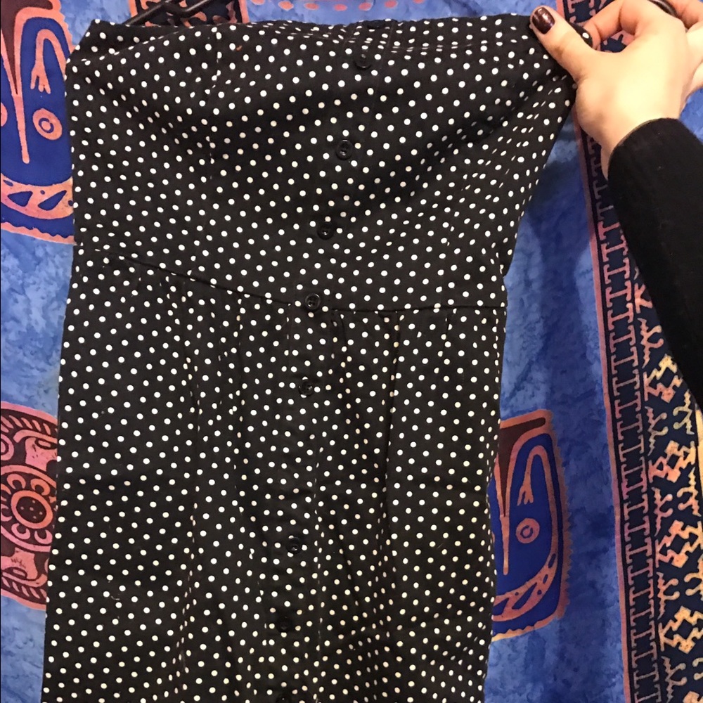 Polkadot mini dress