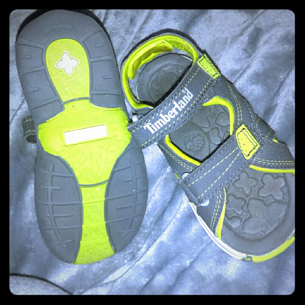 Boys timberland sandals size 8c