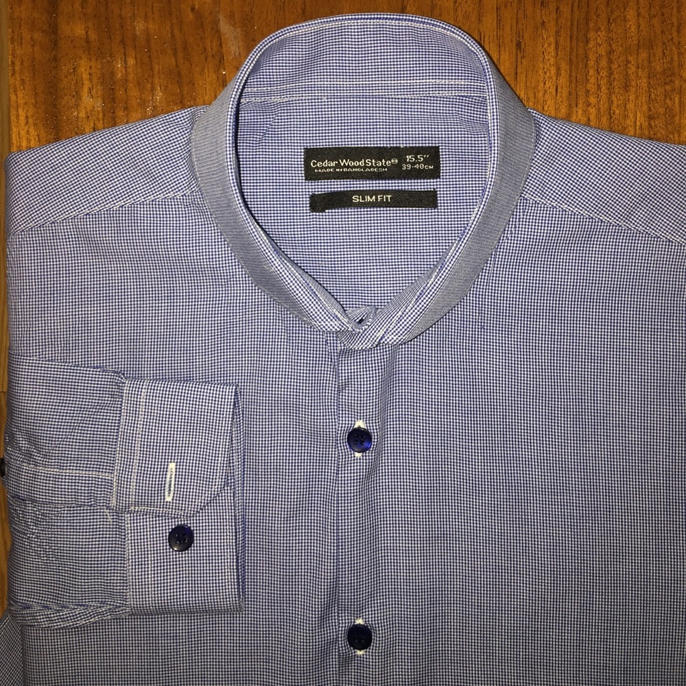 Cedar Wood State slim fit shirt