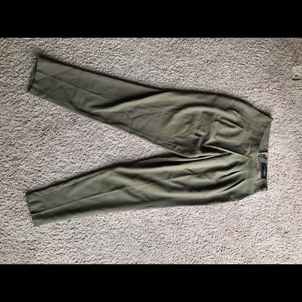 Akira Forest green high waisted pants