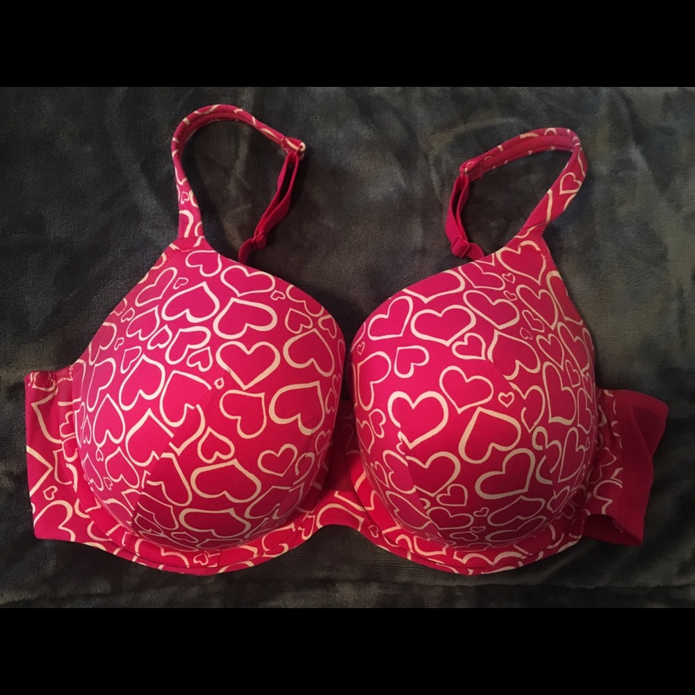 Lane Bryant T shirt cooling bra heart print