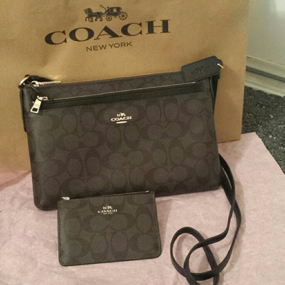 Coach crossbody bag NWT brown