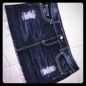 🔷Short Denim Skirt