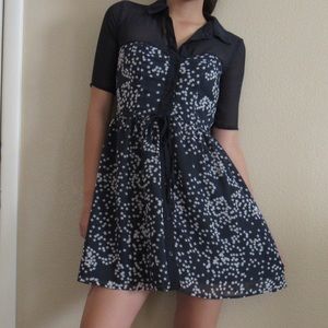 Princess Vera Wang Star Patterned Dress