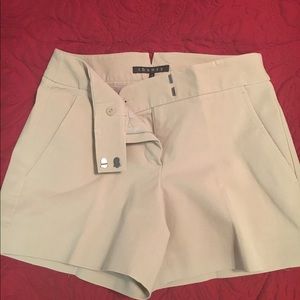 Theory Khaki shorts