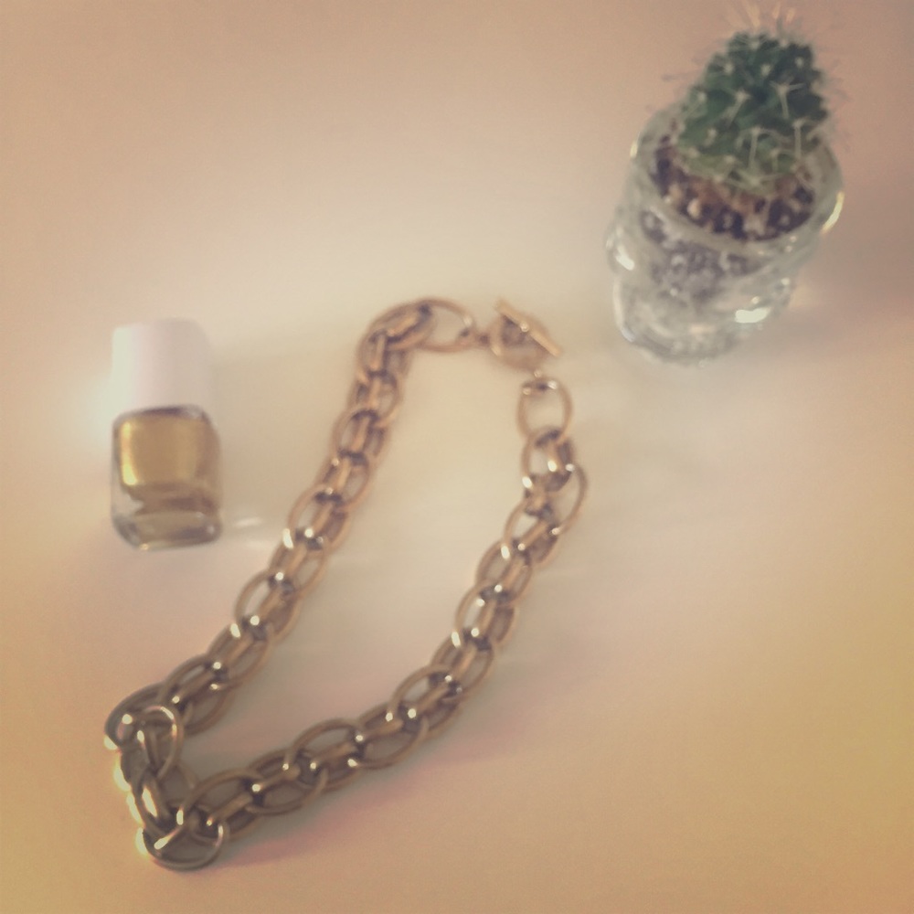 Ralph Lauren Gold Choker or Wrap Bracelet